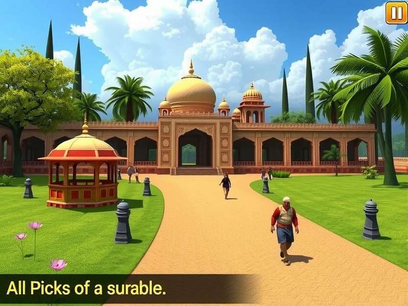 Mysore Palace Adventure Trail Game Screenshot
